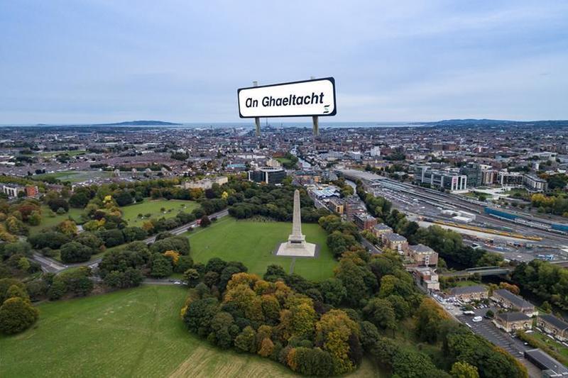 An Pop Up Gaeltacht - Ag spreagadh úsáid na Gaeilge san Ardchathair agus níos faide i gcéin