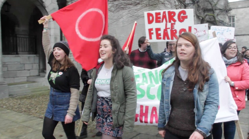 Dearg le Fearg - Mic Léinn Ollscoil na hÉireann, Gaillimh