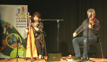 An nasc ceoil fós láidir idir Éire agus Albain