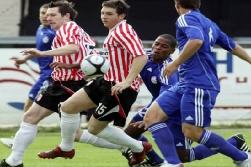 Na croisbhealaí sroichte ag Cumainn Sacair na hÉireann