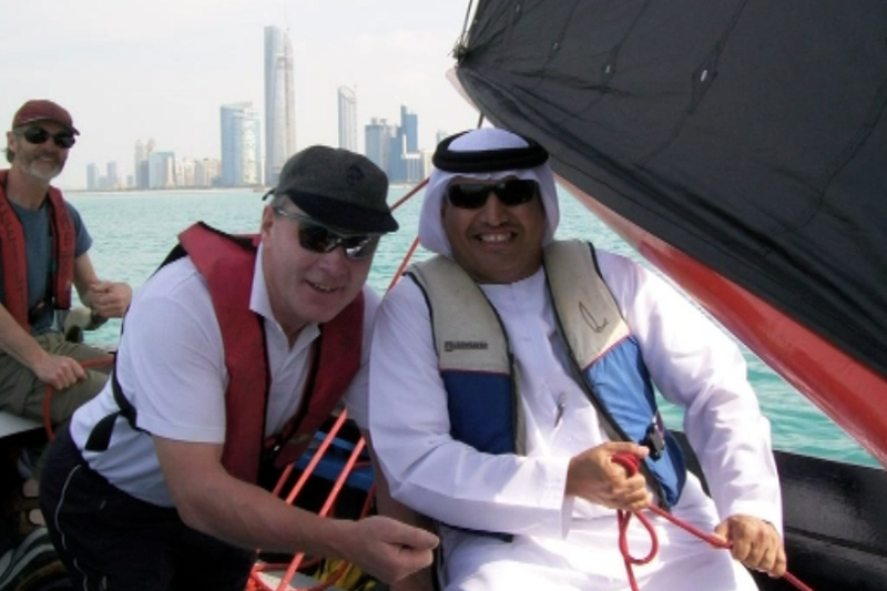 Rás Aigéin Volvo críochnaithe ach an ceol faoi lán seoil fós