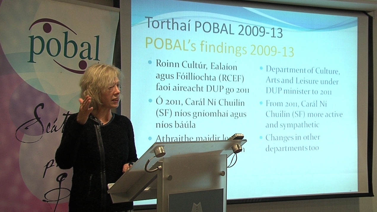 Reachtaíocht na gcúirteanna ó thuaidh ag teacht salach ar an Chairt Eorpach do Theangacha Réigiúnacha - POBAL