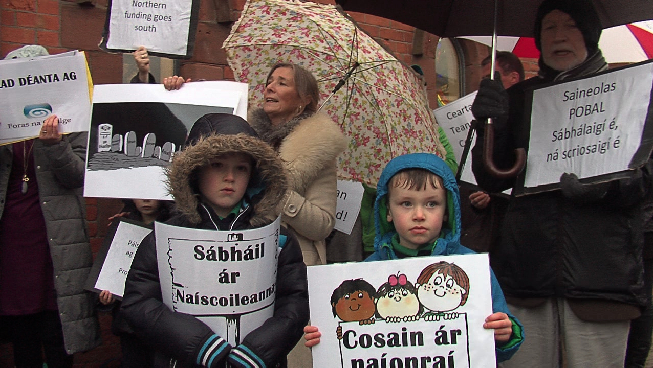 Picéad roimh chlár Cormac@5 faoi chiorruithe Fhoras na Gaeilge