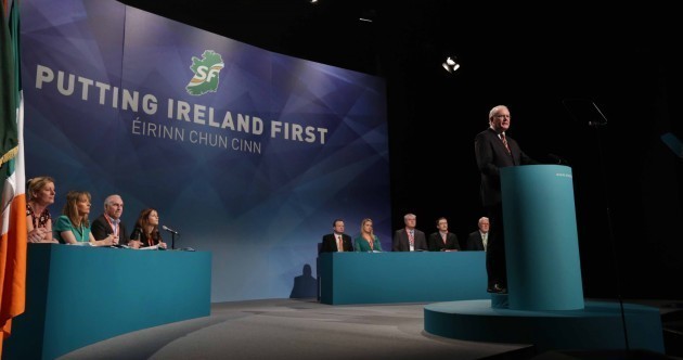 Sinn Féin, na Meáin agus na Gaeilgeoirí