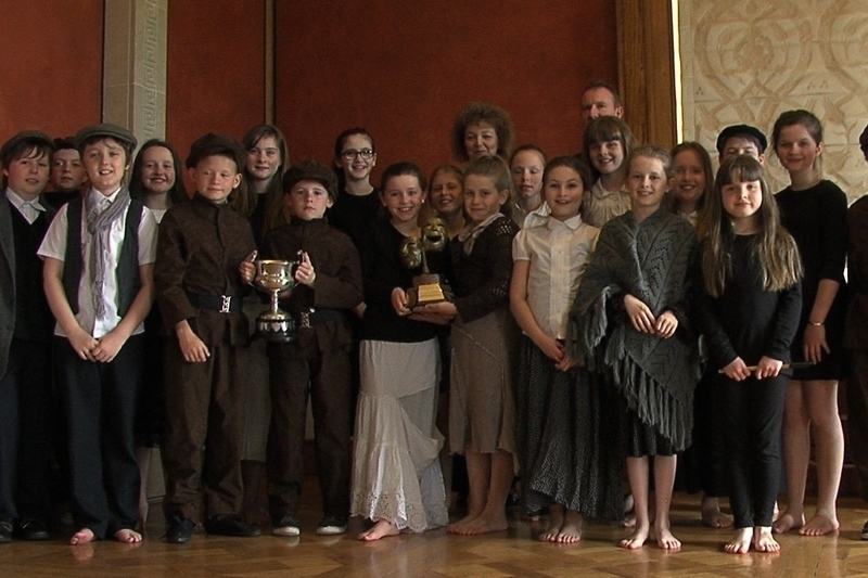 Gaelscoil na gCrann - Curaidh na Féile Náisiúnta Scoldrámaíochta