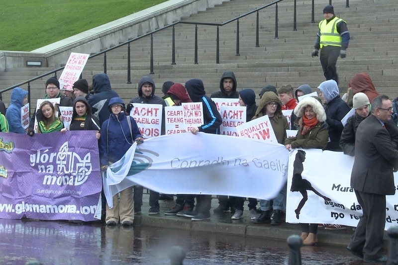 Slógadh na nGael ag Stormont