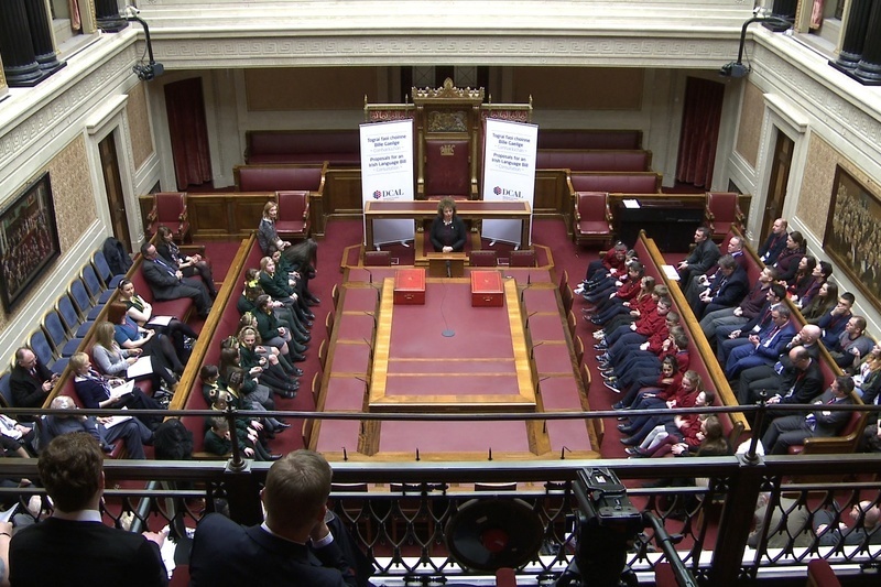 Limistéir Ghaeltachta luaite sa Chomhairliúchán d’Acht Gaeilge