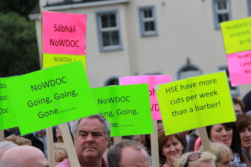 Muintir Dhún na nGall in éadan ciorruithe ar NowDoc