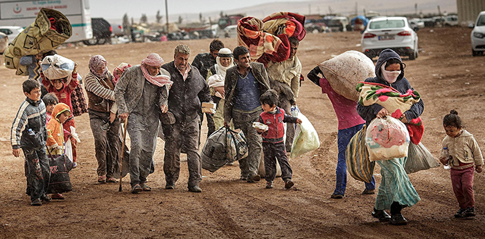 Ag teitheadh ón uafás