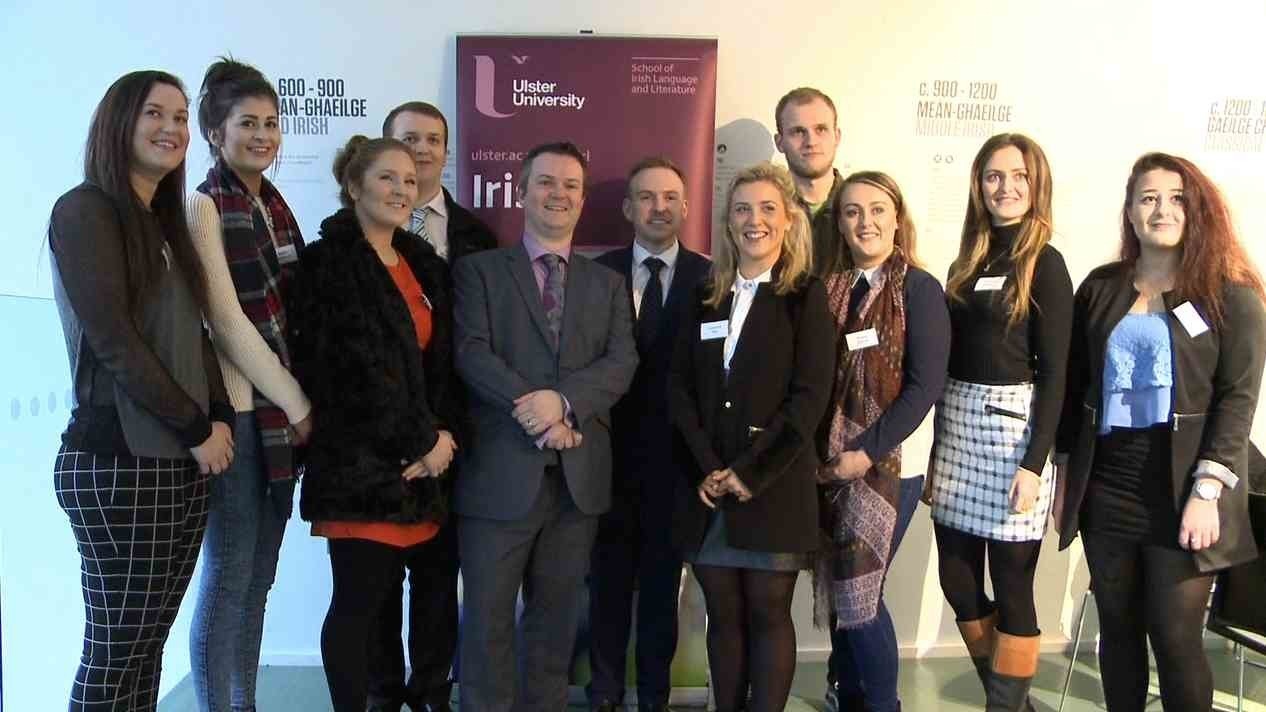 Scéim d'fhostaíocht in earnáil na Gaeilge seolta ag Ollscoil Uladh